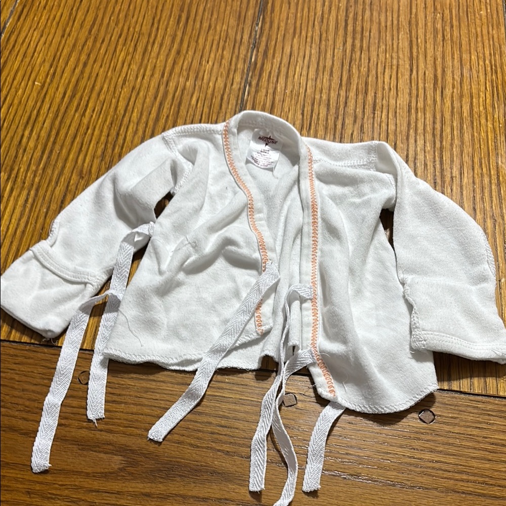 White Baby Kimono Cardigan